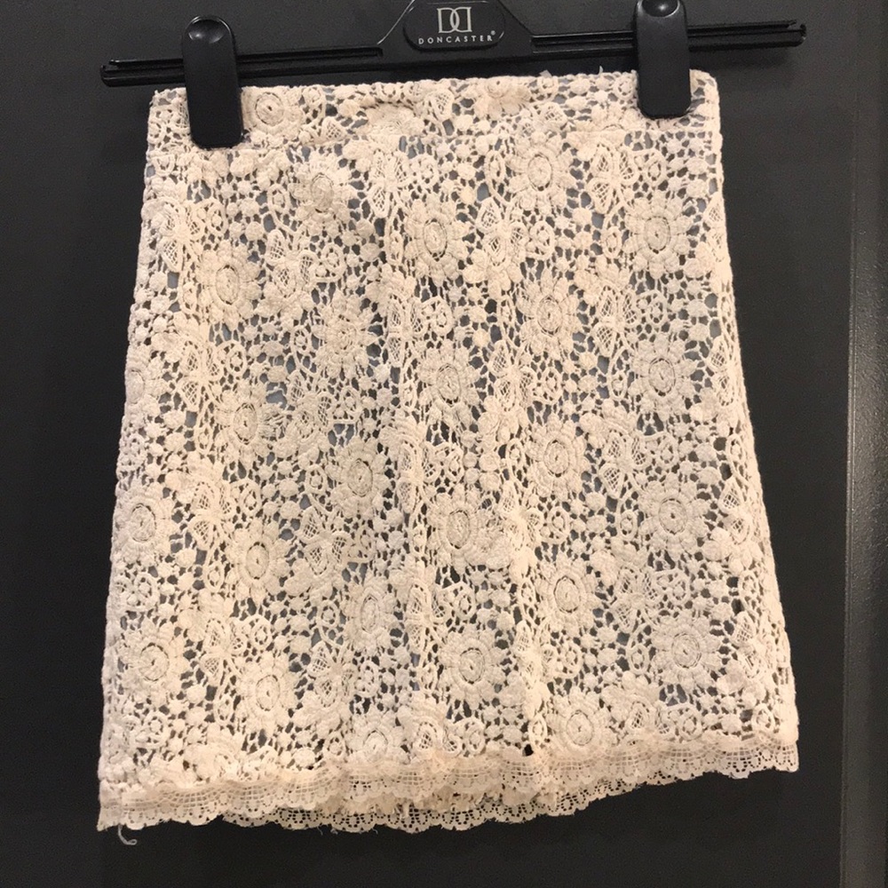 Urban outfitters lace skirt